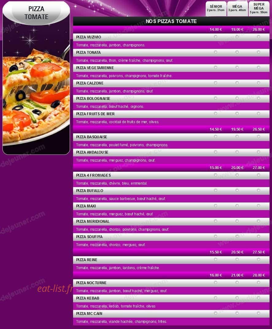 Manger la Nuit — carte page 2