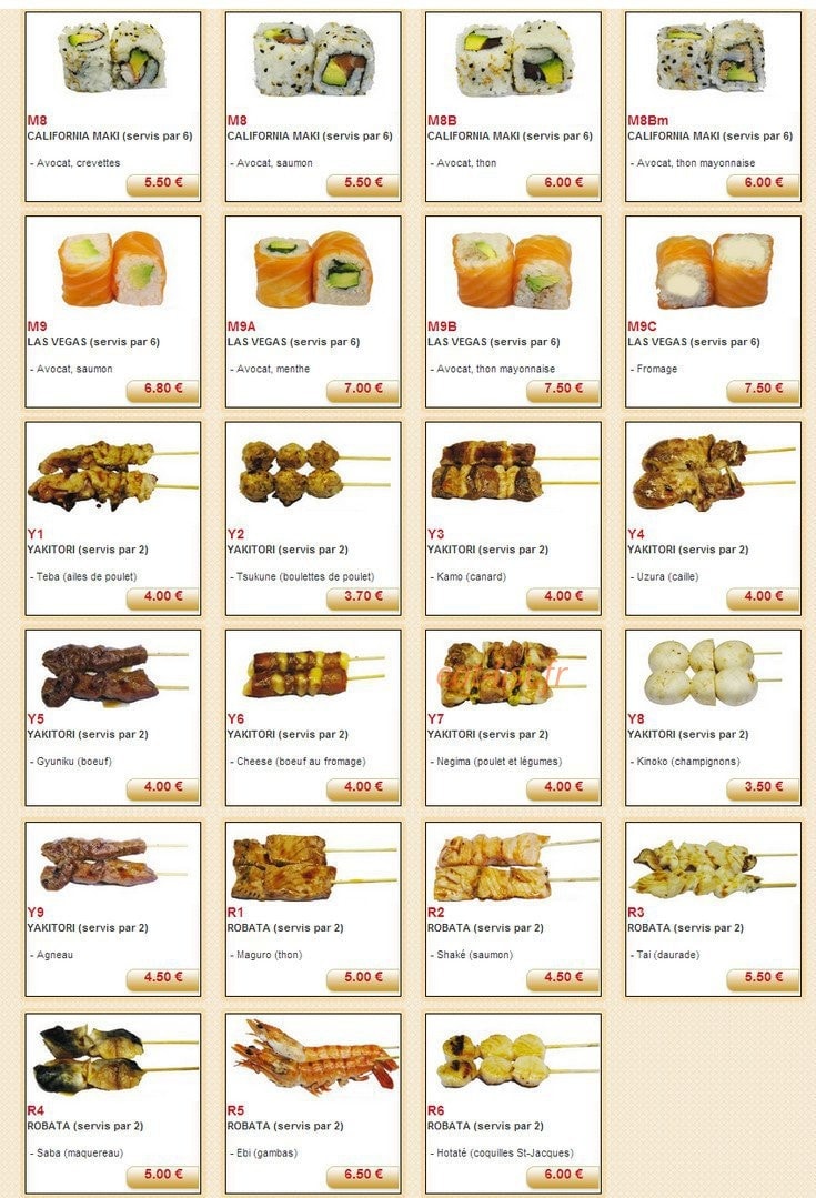 Moshimoshi — carte page 4