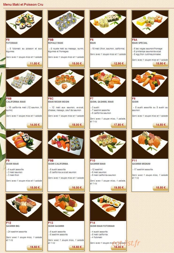 Moshimoshi — carte page 7