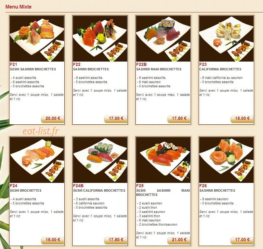 Moshimoshi — carte page 9