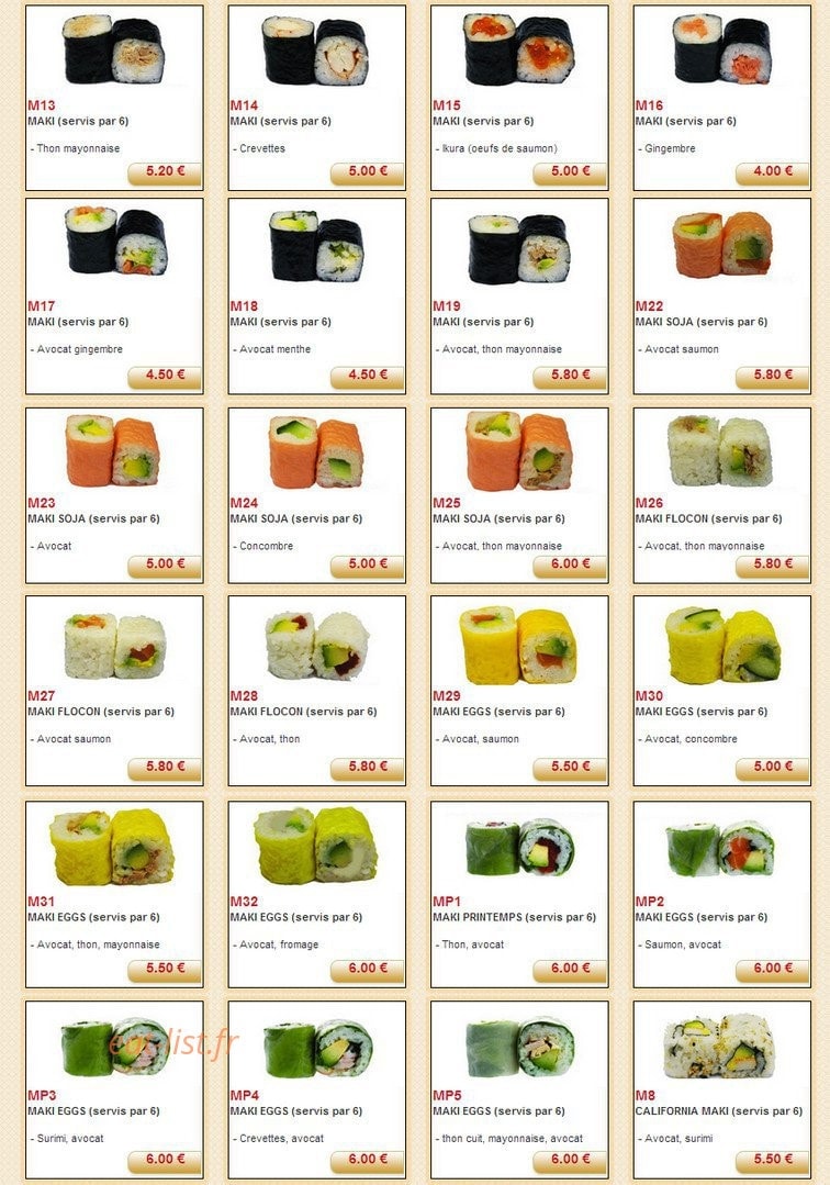 Moshimoshi — carte page 3