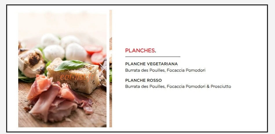 Mozza & Co — carte page 6