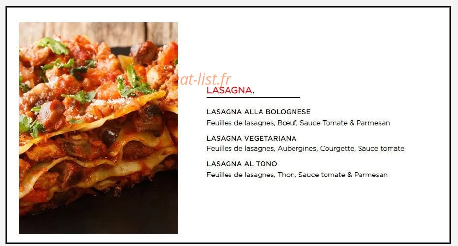 Mozza & Co — carte page 5
