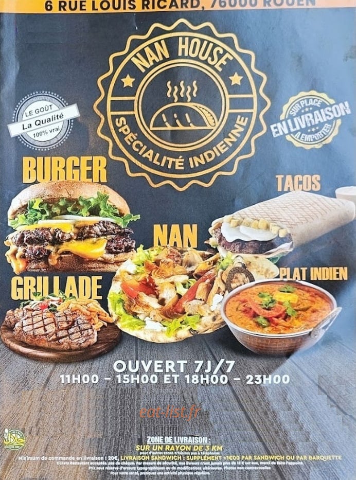 Nan House — carte page 1