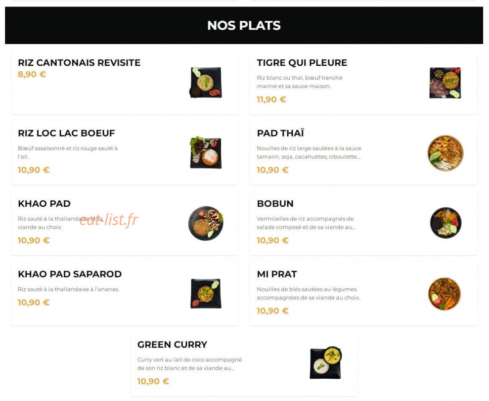 O'ThaÏ way — carte page 2