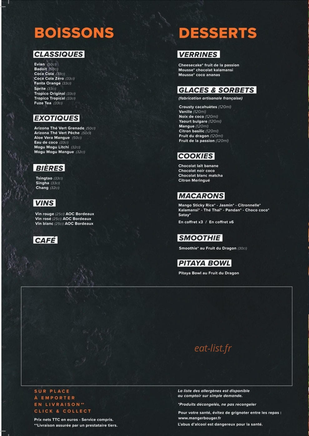 Pitaya — carte page 4