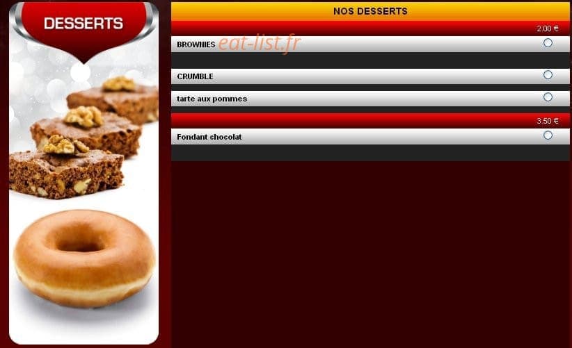 Pizza delice — carte page 6