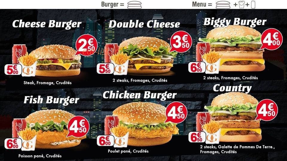 Quick Grill — carte page 2