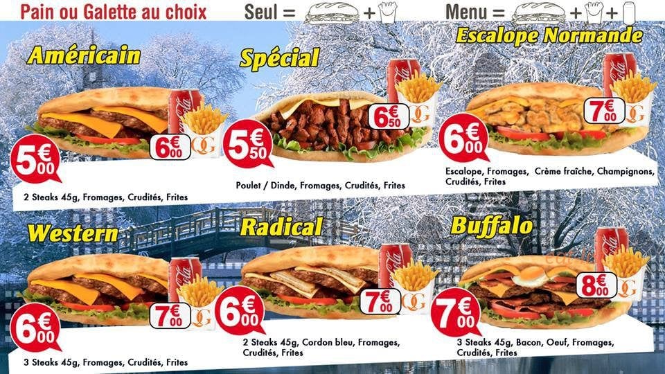 Quick Grill — carte page 5