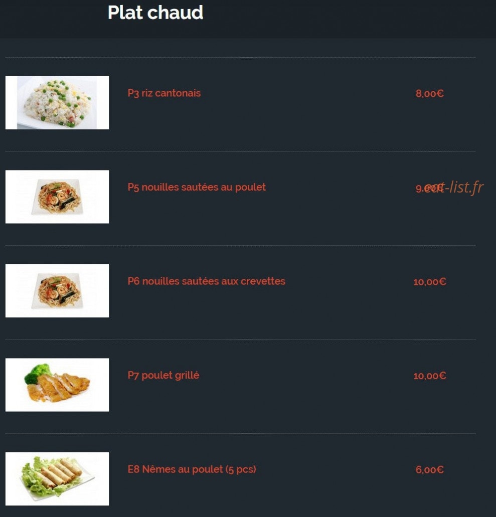 Sushi Club — carte page 26