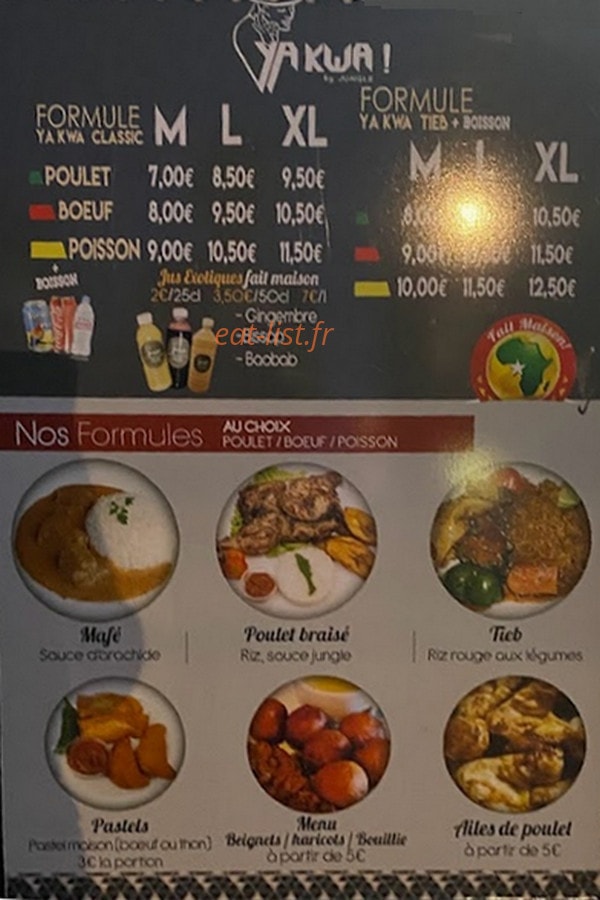Yakwa — carte page 1