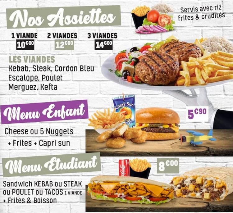 Yes Eat — carte page 5