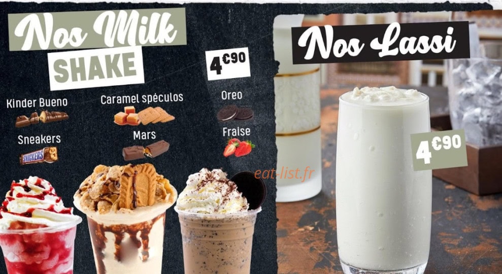 Yes Eat — carte page 7