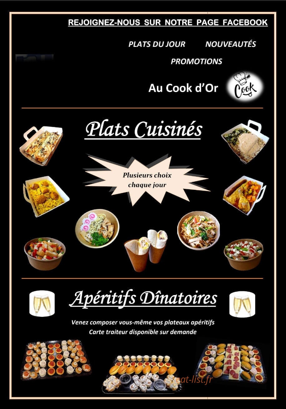 Au Cook D'or — carte page 2