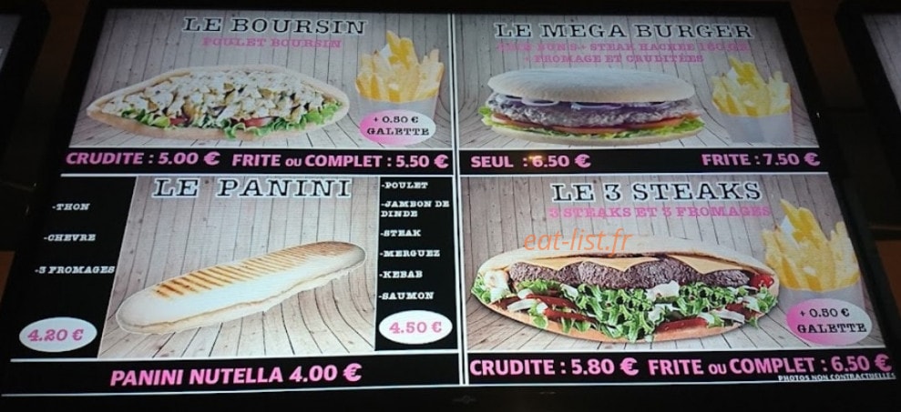Deli'z — carte page 5