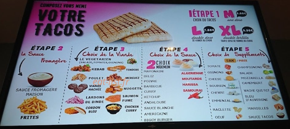 Deli'z — carte page 4