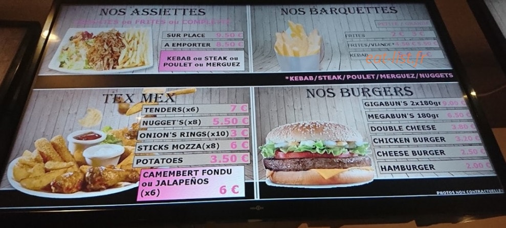 Deli'z — carte page 3