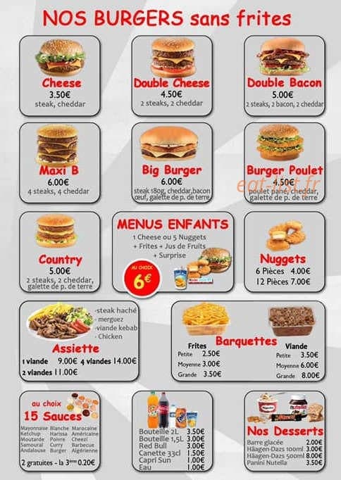 O'délice — carte page 3