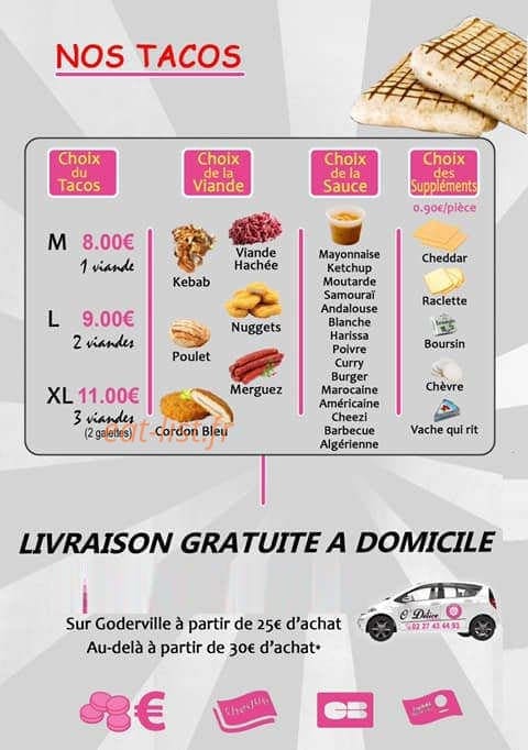 O'délice — carte page 4