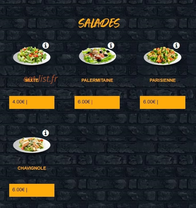 Pizza Gusto — carte page 13