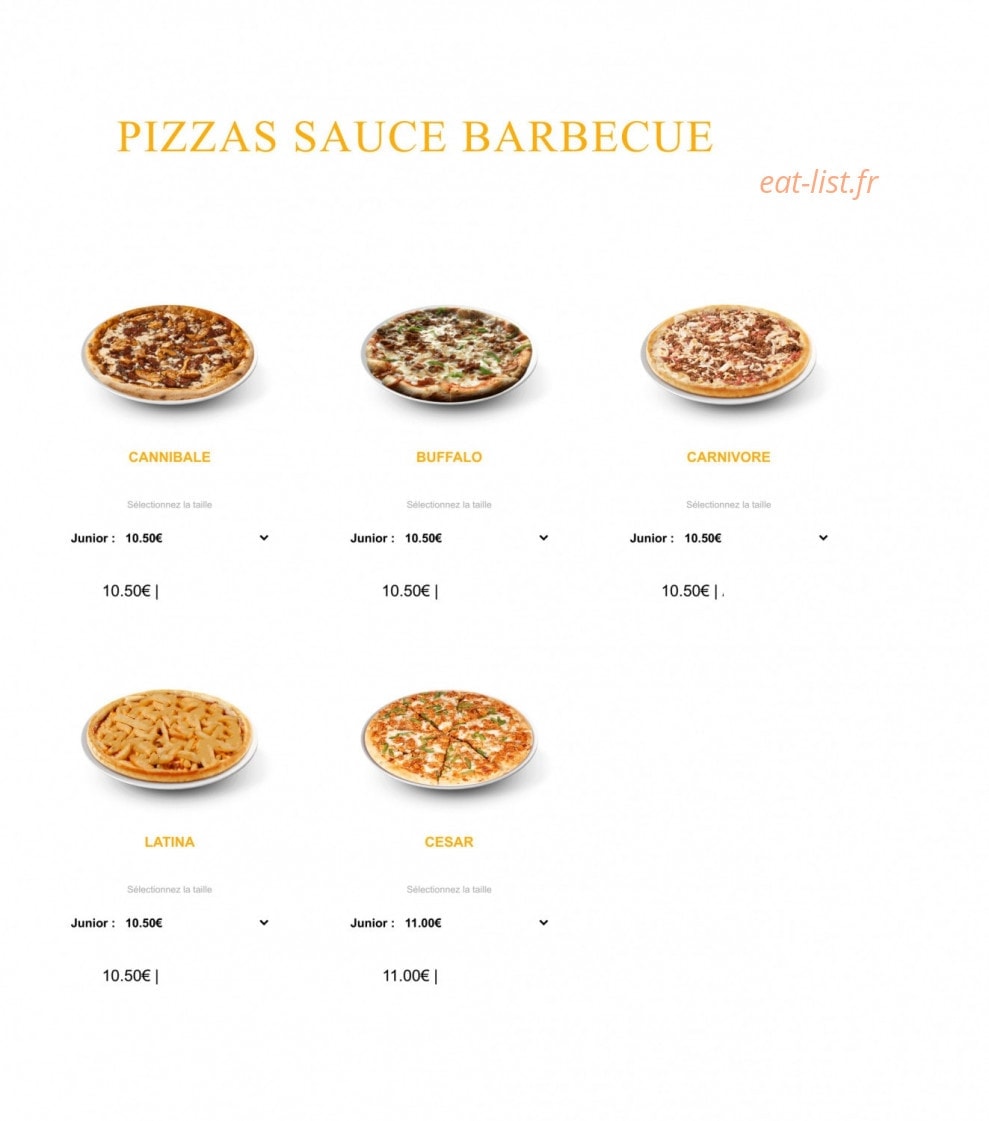 Pizza Gusto — carte page 11