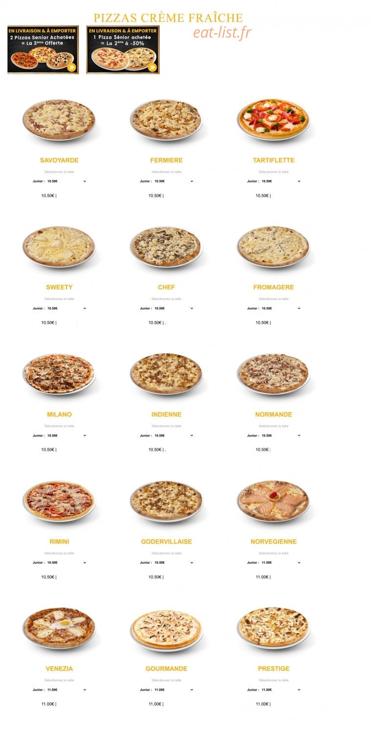 Pizza Gusto — carte page 10