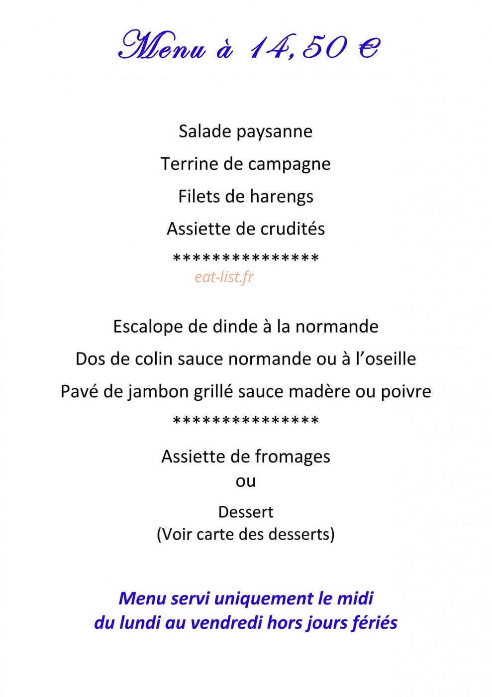 Le Nautique — carte page 1