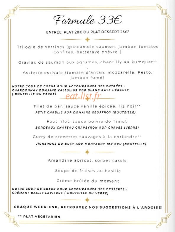 Chez Ch'Rystophe — carte page 2