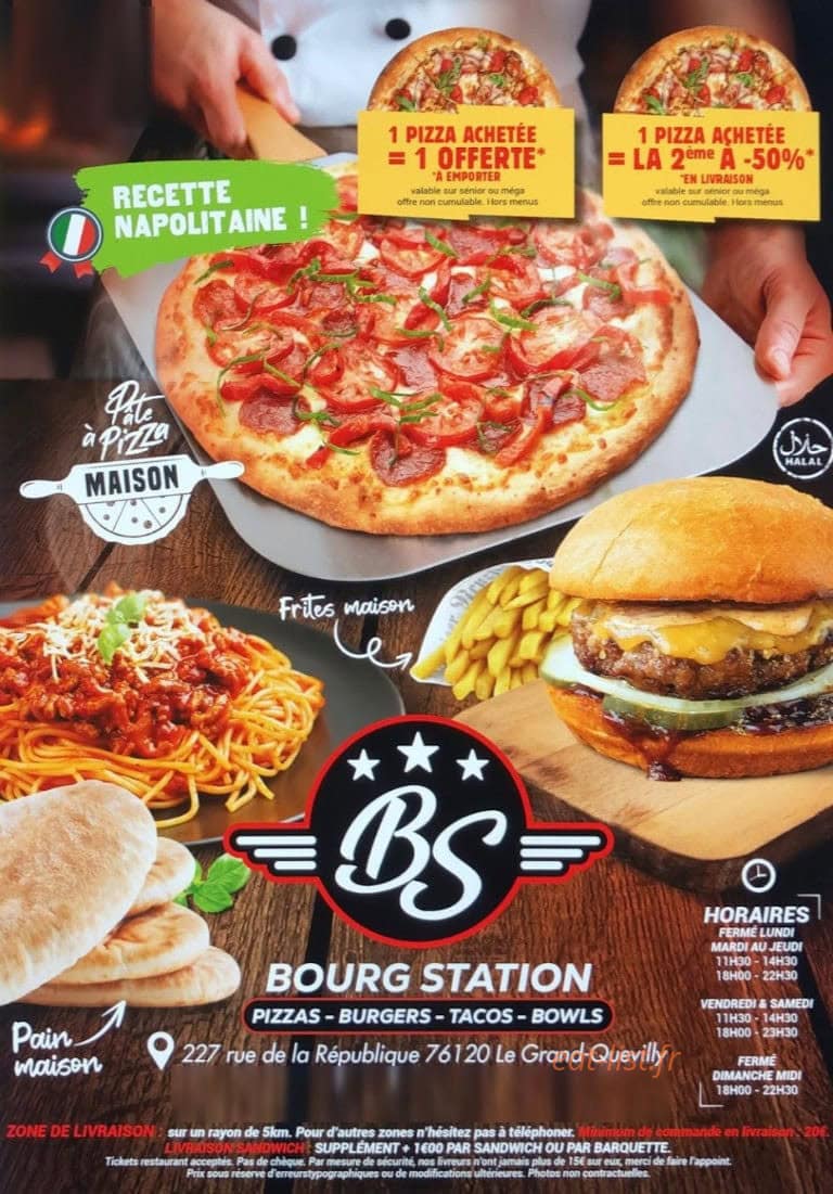 Bourg Station — carte page 1