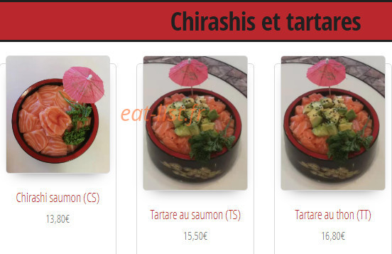 Izakaya — carte page 6