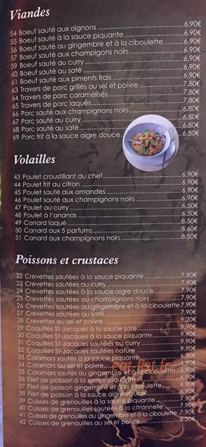 La Table du Dragon — carte page 4