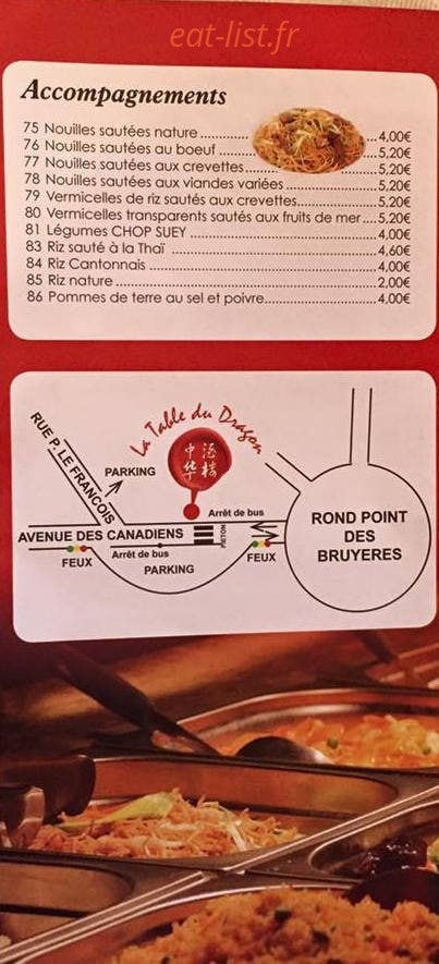 La Table du Dragon — carte page 6