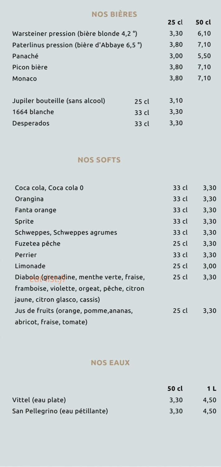 L'empreinte des coquets — carte page 3