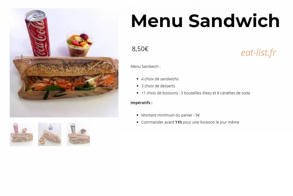 Le Chimp' — carte page 1