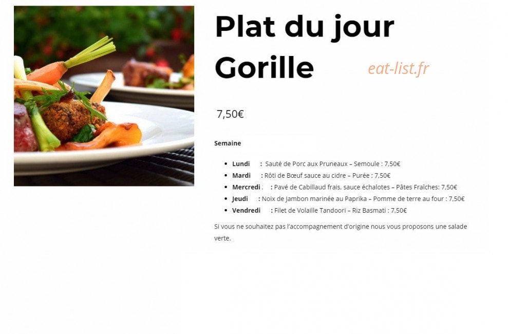 Le Chimp' — carte page 5