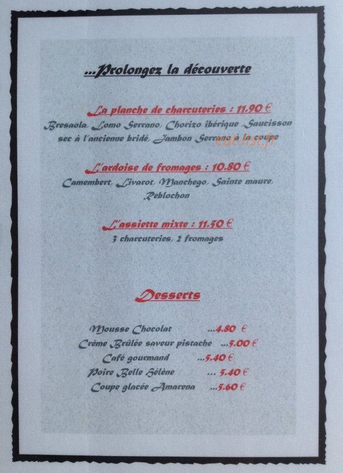 Midi Vin — carte page 3