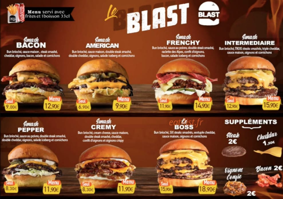 Blast — carte page 1