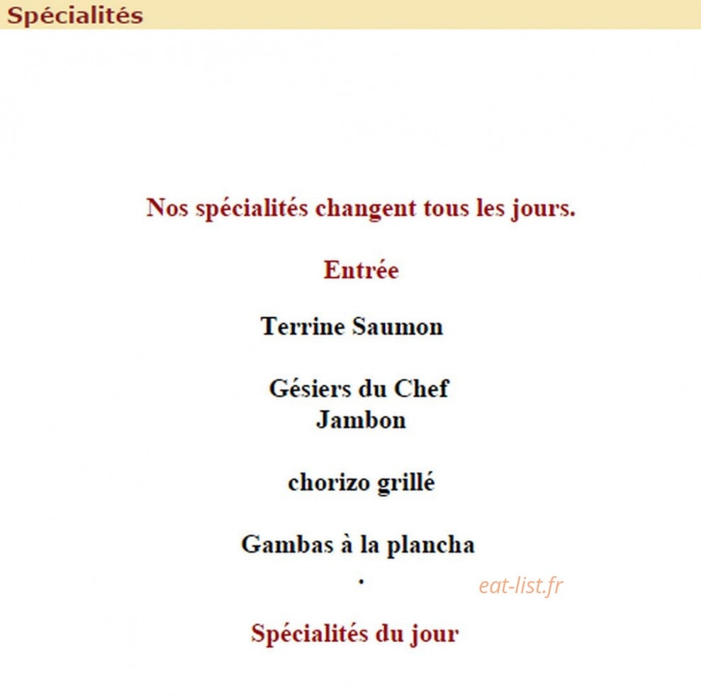 Roi du poulet — carte page 1