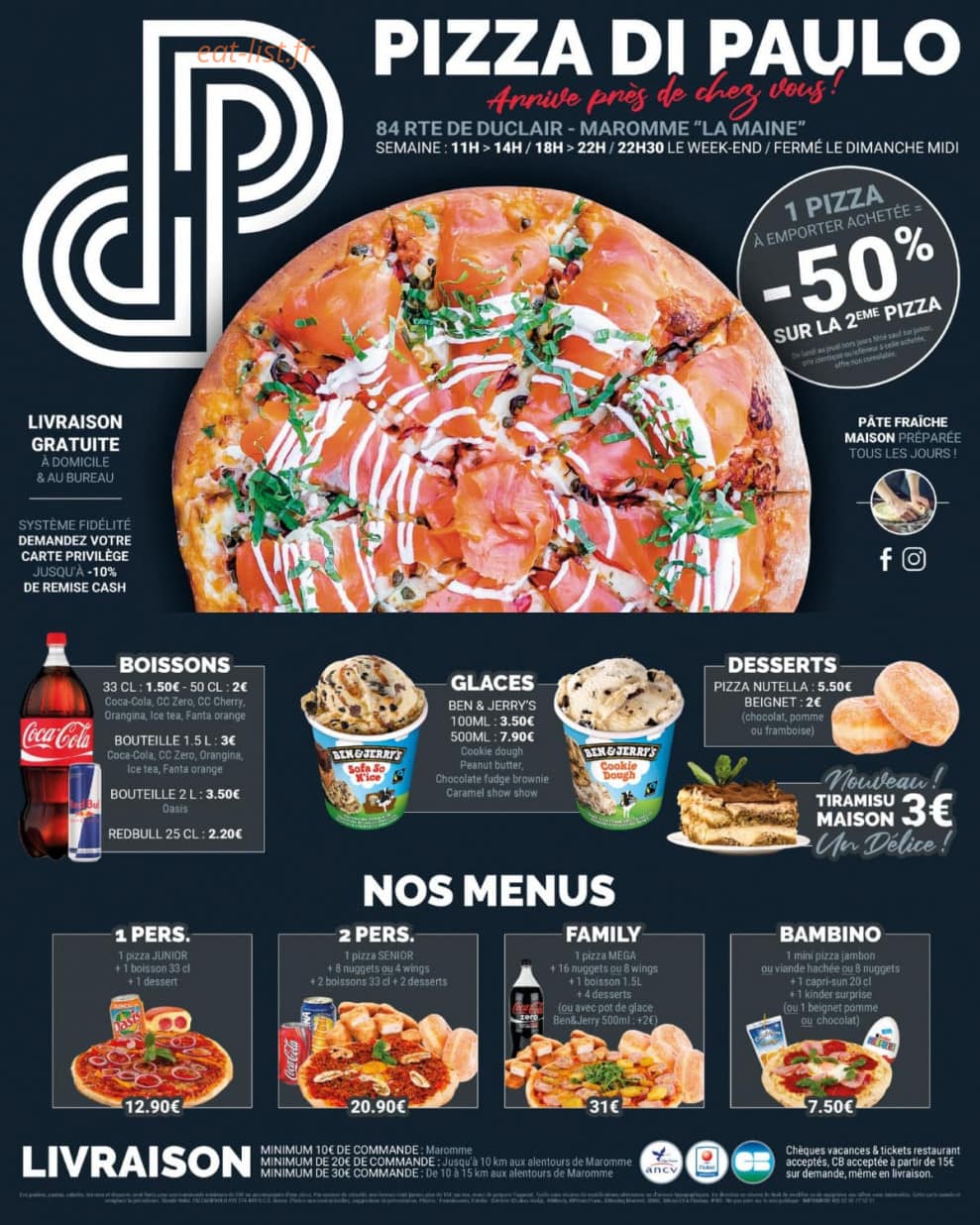 Pizza di Paulo — carte page 2