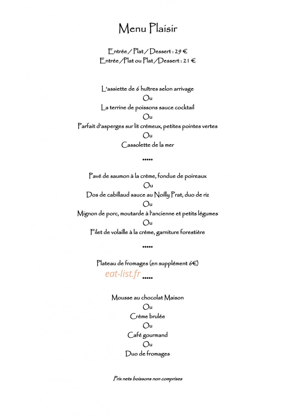 La Berteliere — carte page 1