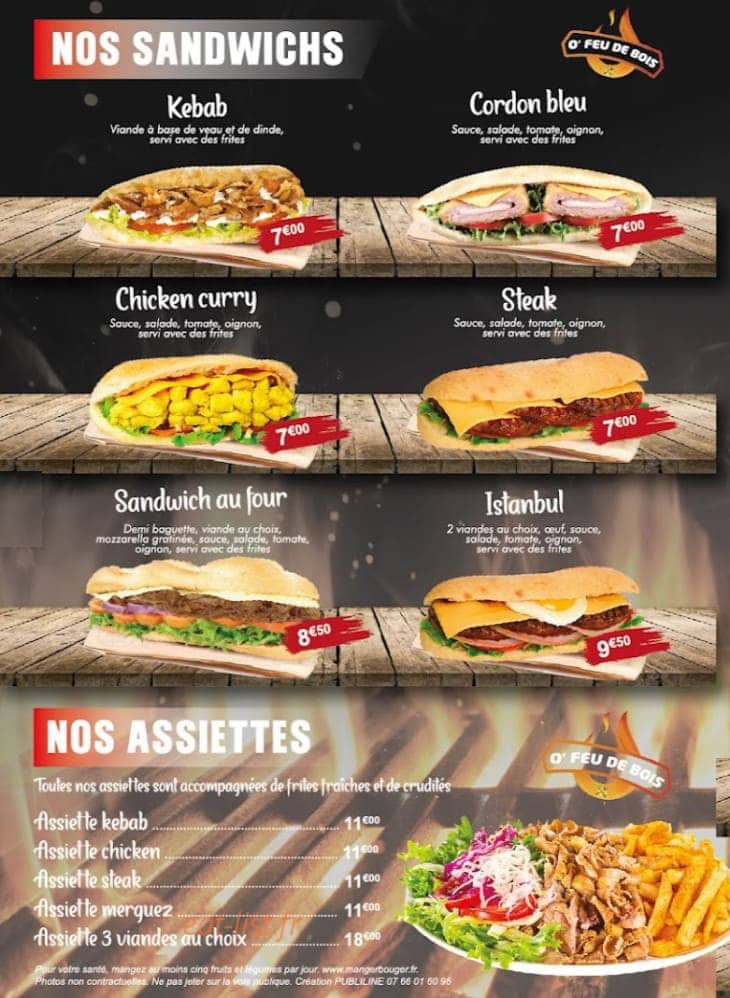 Istanbul kebab — carte page 2