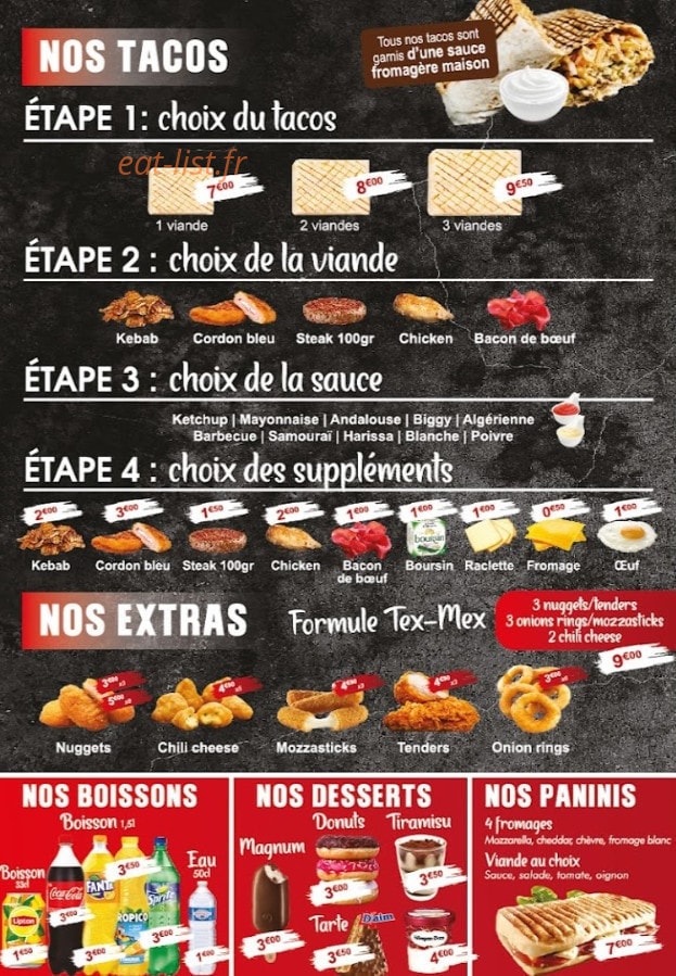 Istanbul kebab — carte page 4