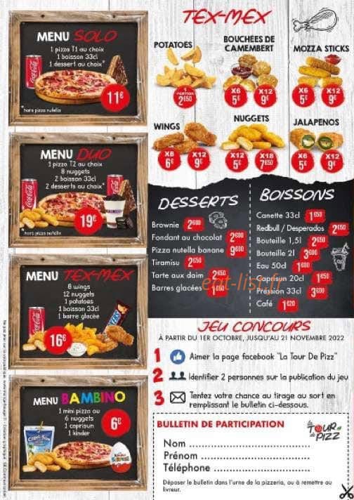 La Tour De Pizz — carte page 4