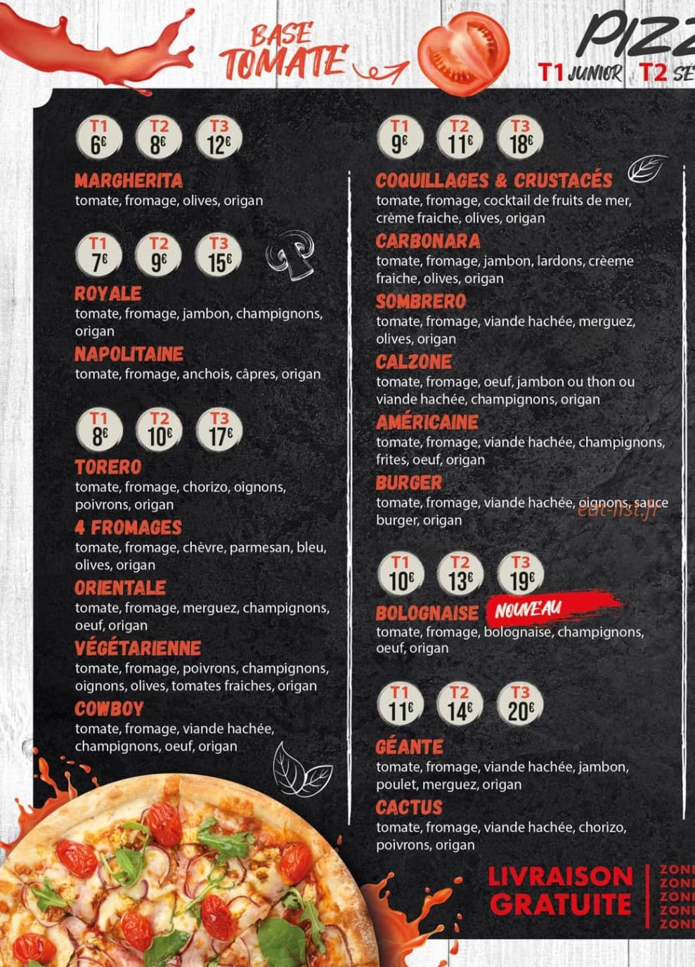 La Tour De Pizz — carte page 2