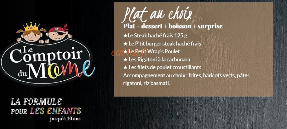 Le Comptoir du Malt — carte page 1