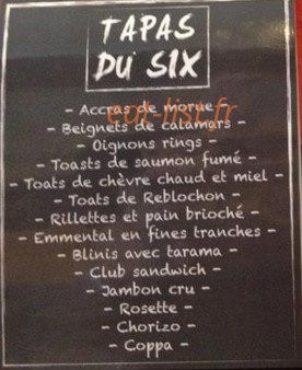 Le Six — carte page 4