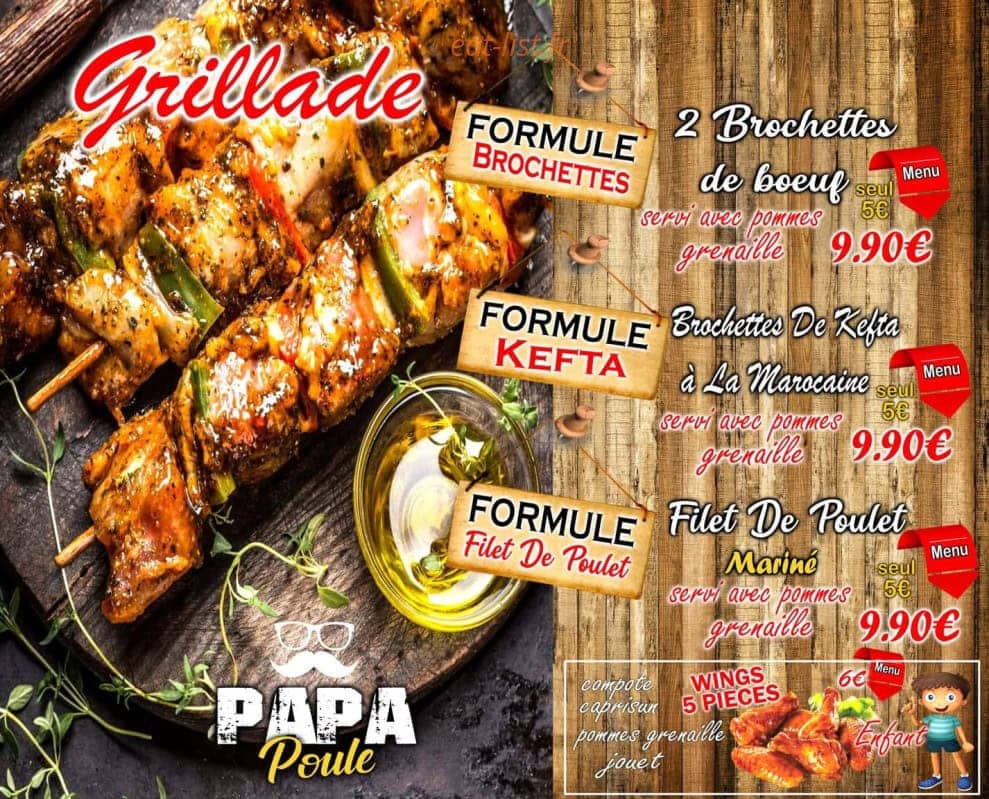 Papa-poule — carte page 9