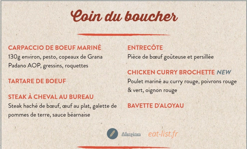 Au Bureau — carte page 3