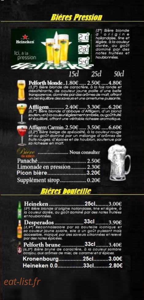 Café des Voyageurs — carte page 5