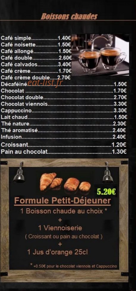 Café des Voyageurs — carte page 3